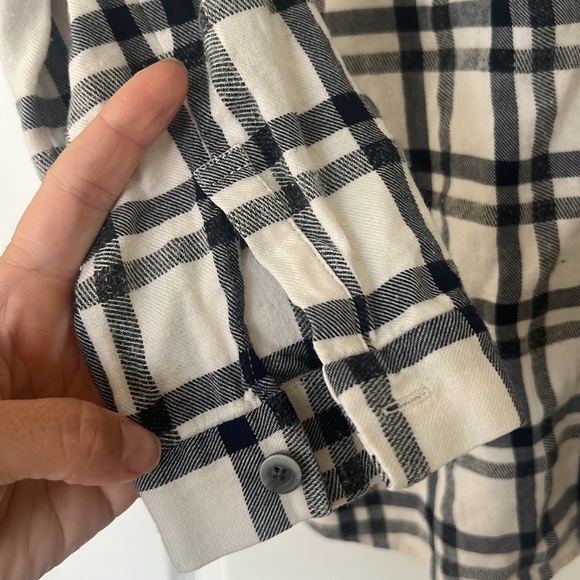 Lafayette 148 Plaid Shirt - Picture 3 of 5